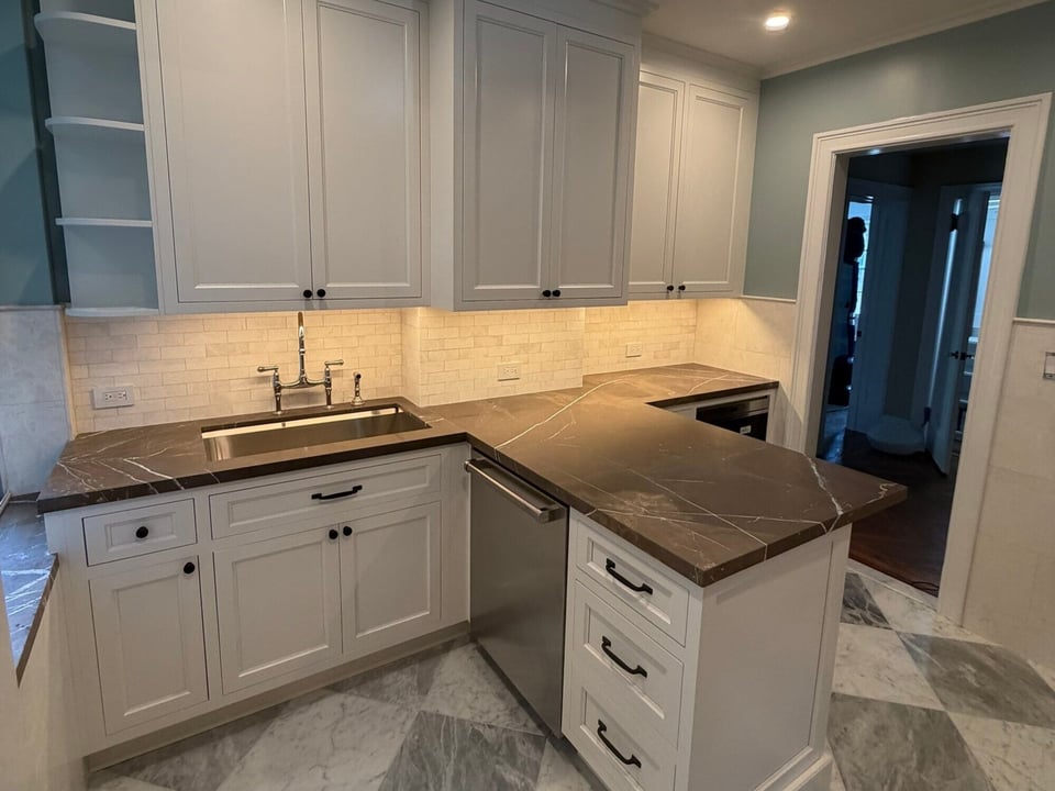 modo renovations kitchen remodeling in manhattan ny with sink island and three drawer storage