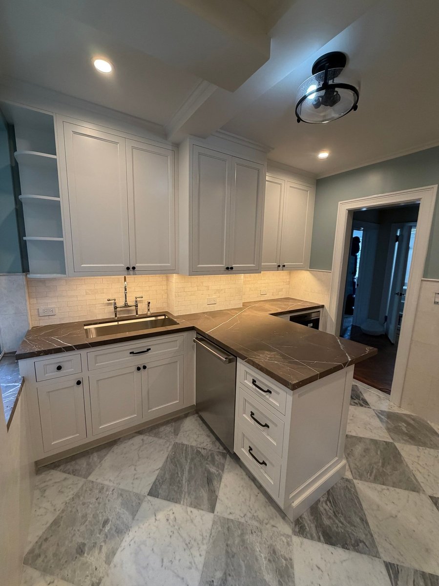 modo renovations kitchen remodeling in manhattan ny with sink island and three drawer storage